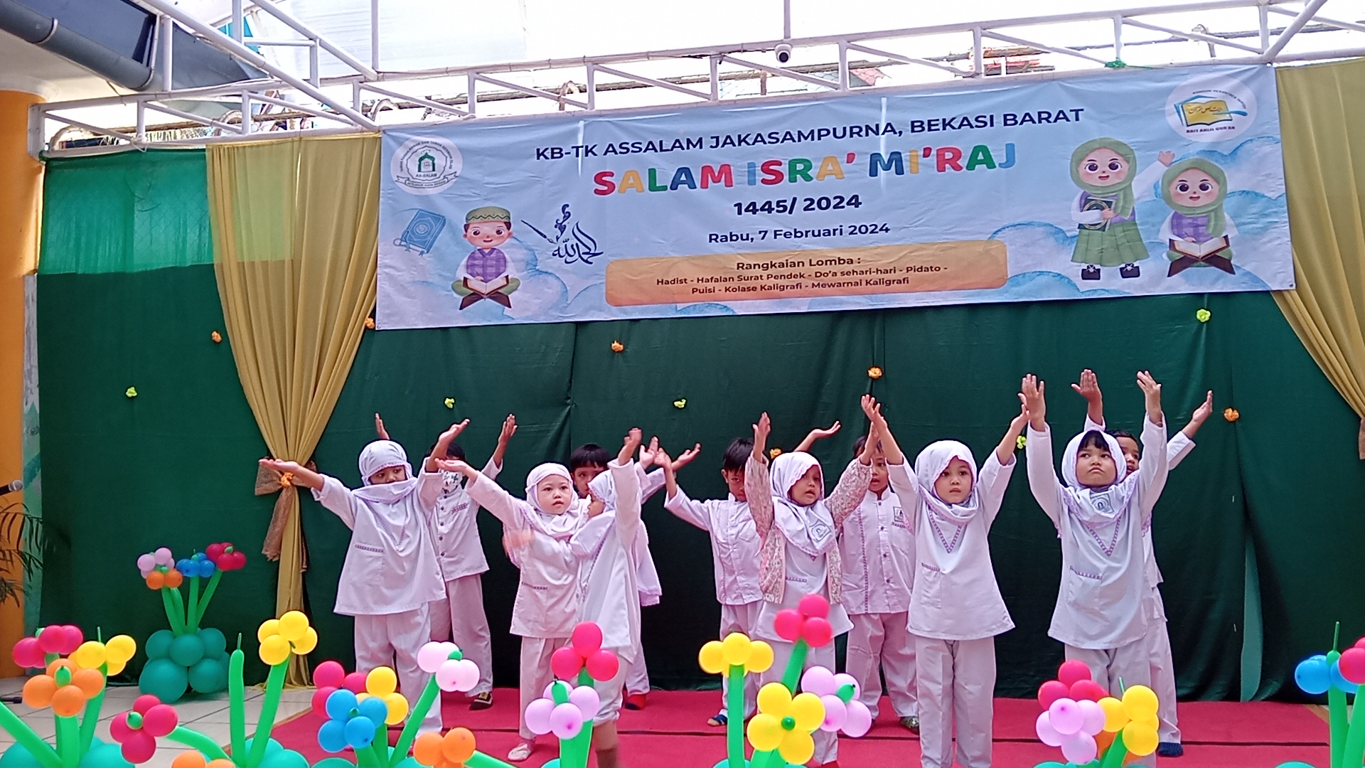 Memperingati hari Isra Mi'raj